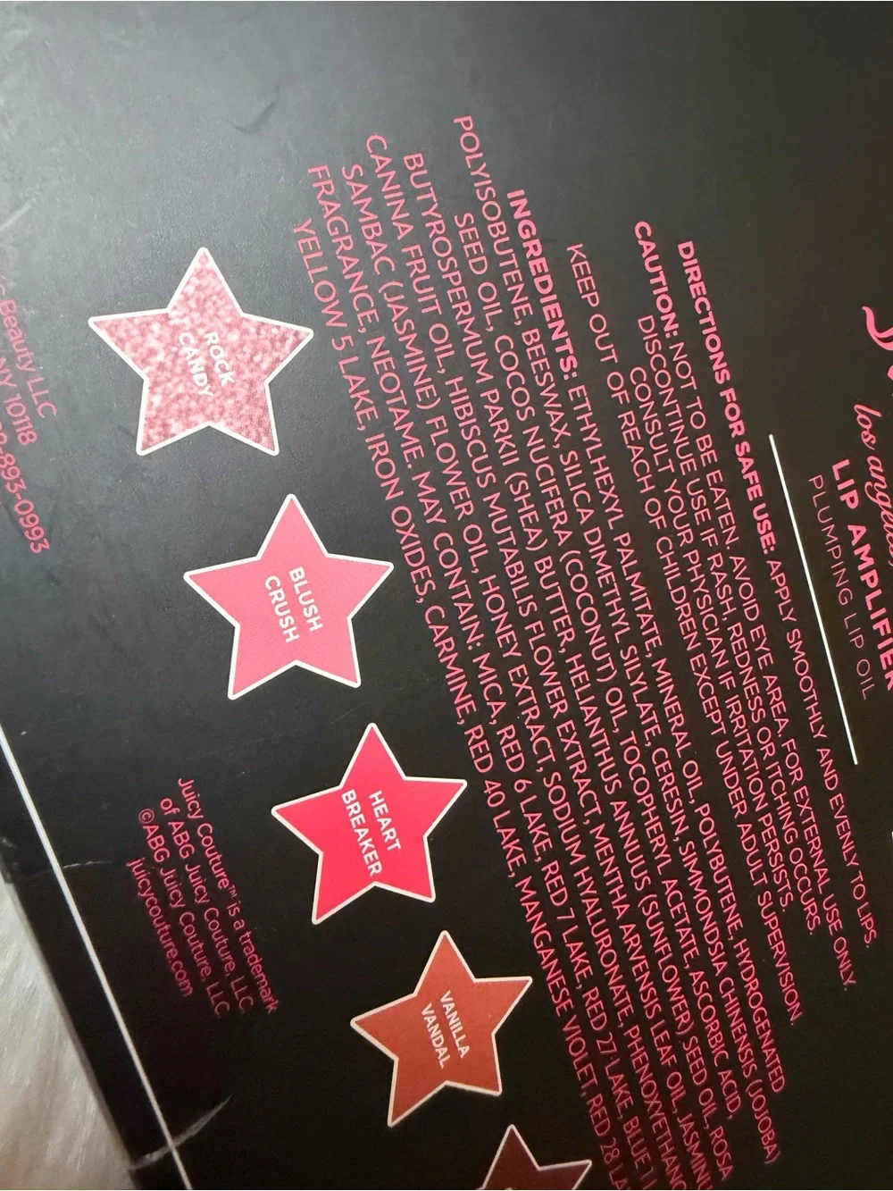 Juicy Couture Lip Amplifier Set — Pink, Coral & Red Glosses
